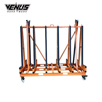 Forklift  Slab Transport Cart Display Rack