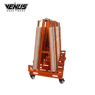 Forklift  Slab Transport Cart Display Rack