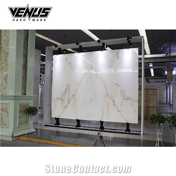 Luxury Stone Show Room Display Rack Storage Rack