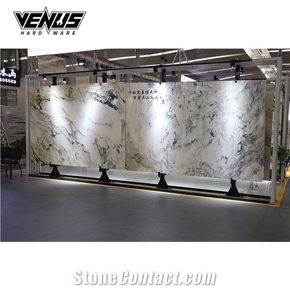 Luxury Stone Show Room Display Rack Storage Rack