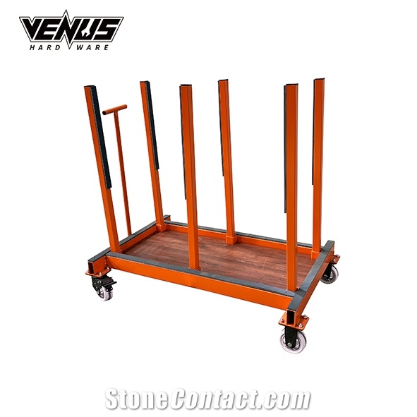 Marble Artificial Quartz Countertop Tile Transport Cart