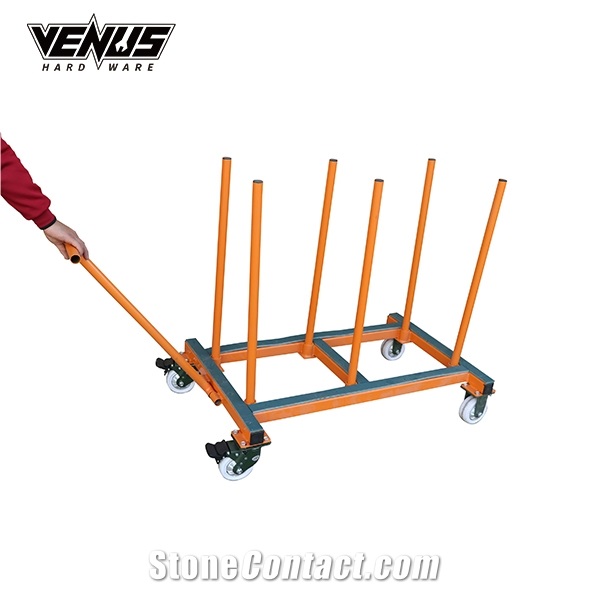 Marble Artificial Quartz Countertop Tile Transport Cart