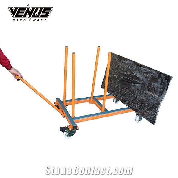 Marble Artificial Quartz Countertop Tile Transport Cart