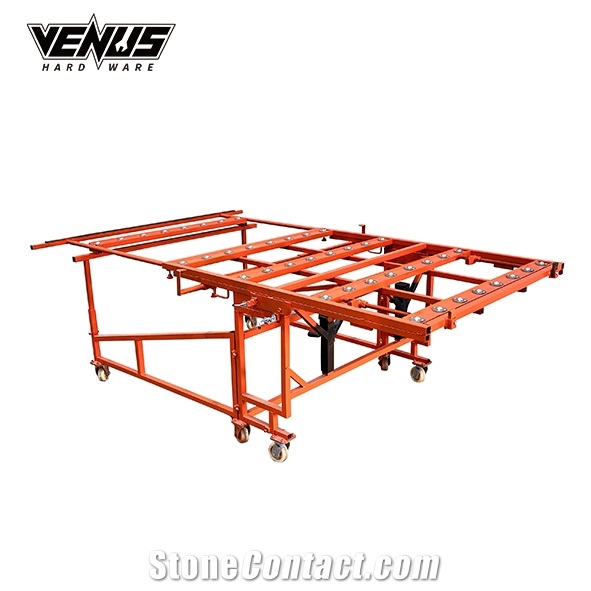 Marble Install Cart Slabe Transport Cart Stone Trolley