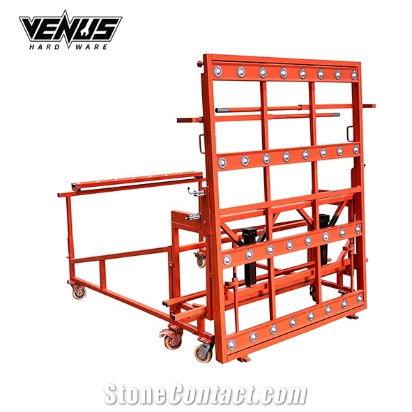 Marble Install Cart Slabe Transport Cart Stone Trolley