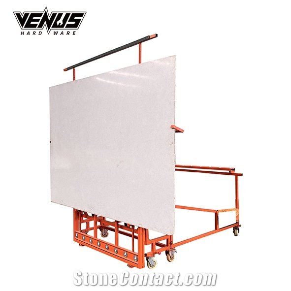 Marble Install Cart Slabe Transport Cart Stone Trolley
