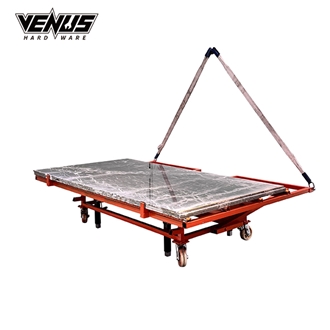 Marble Slab Heavy Duty Transport Cart Stone Trolley