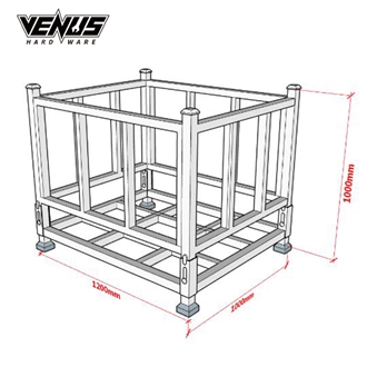 Portable Warehouse Stracking Rack Storage Rack