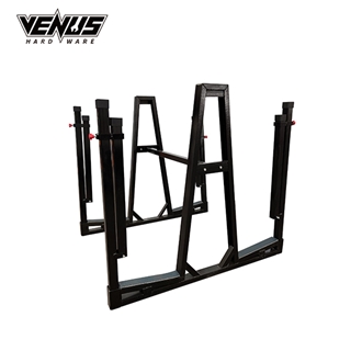 Slab Storage A-Frame Rack With Safety Pole