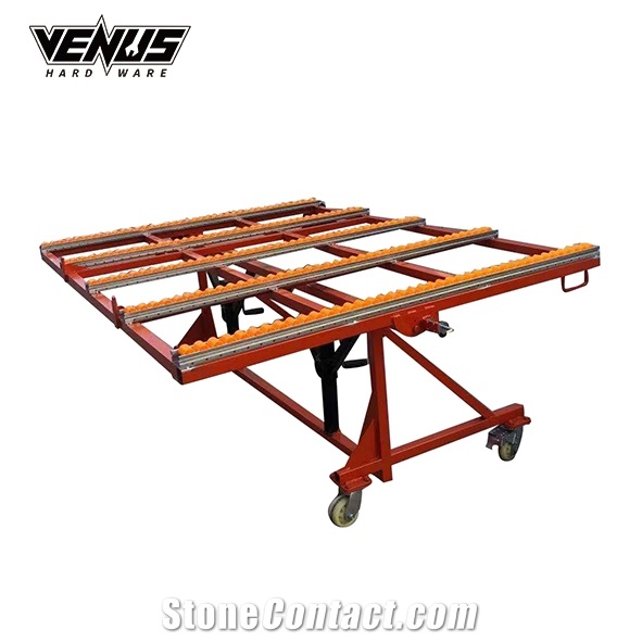 Slab Transport Cart Marble Tilting Table