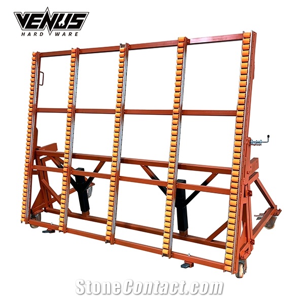 Slab Transport Cart Marble Tilting Table
