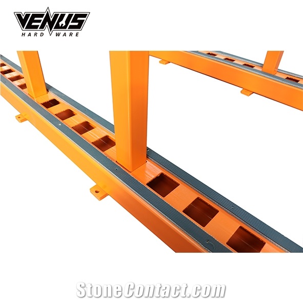 Steel Storage Slab Rack Warehouse Stone Display Racks