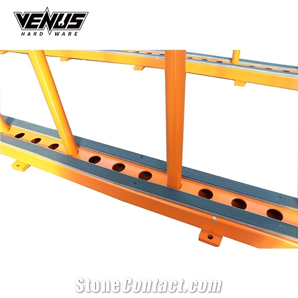 Steel Storage Slab Rack Warehouse Stone Display Racks