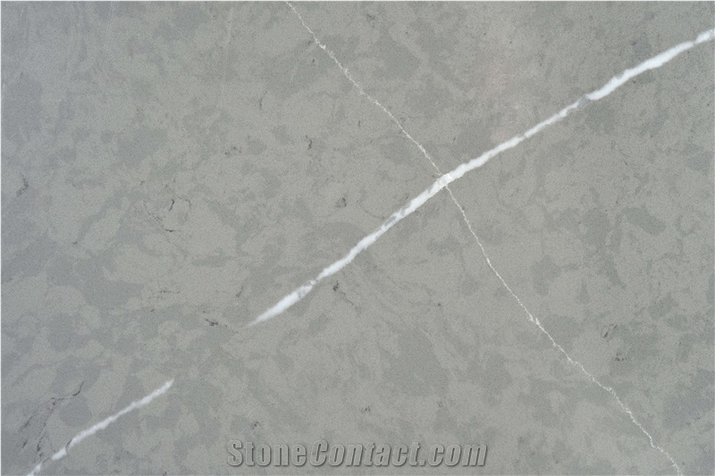 AQ6357 Spanish Gray Quartz Slabs