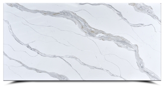 AQ8687 Calacatta Gold Borghini Quartz Slabs