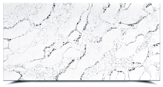 AQ8688 White Quartz With Blue And Grey Veins Quartz Slabs AQ8688 White Quartz With Blue And Grey Veins Quartz Slabs
