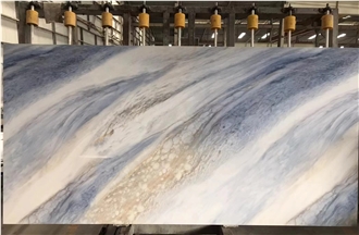 AQSY-38  Blue Quartz Artificial Stone Slabs