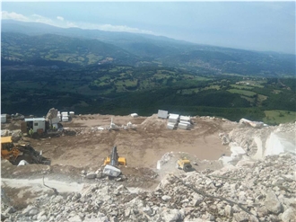 Balya Grey Marble Quarry