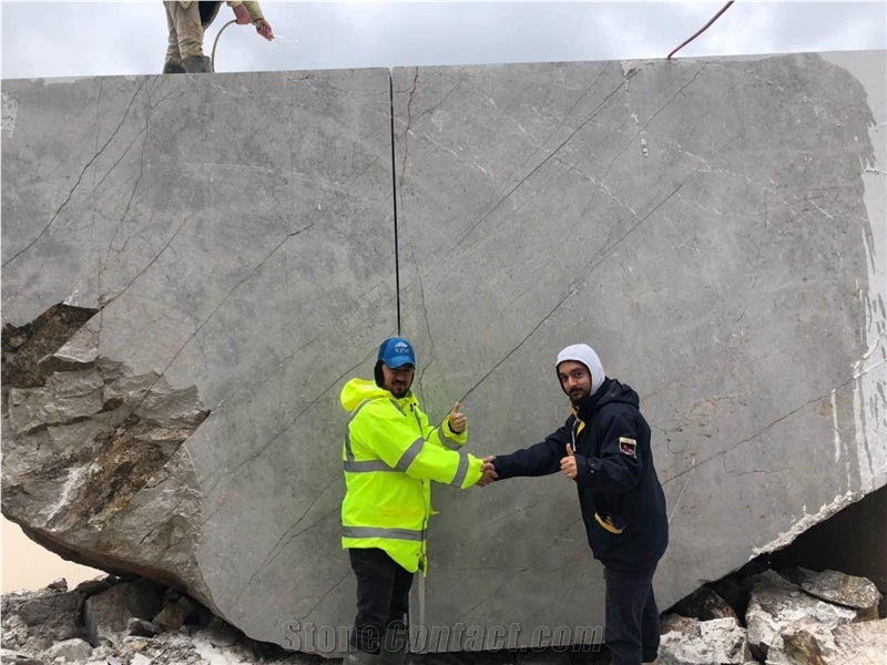 Balya Grey Marble Quarry