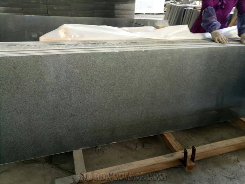 Chinese Dark Grey Granite G654 Half Slabs