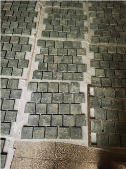 Chinese Grey Granite Cobble Stone For Paver