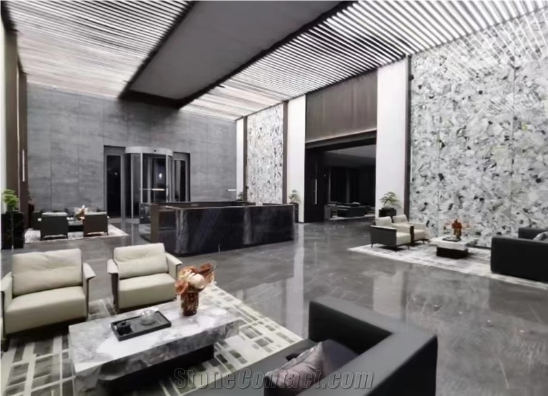 Chinese Ice Green Marble Mosaic Tiles For Wall And Floor