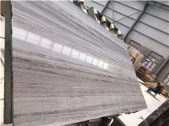 Crystal Wood Marble Slabs For Project