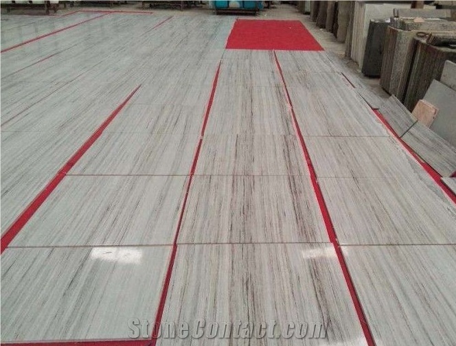 Crystal Wood Marble Slabs For Project