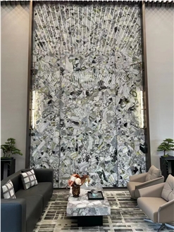 Ice Green Marble Slabs For Dinning Room And Wall