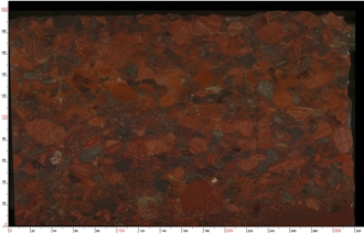 Rosso Marinace Granite Tiles For Bath Room Use