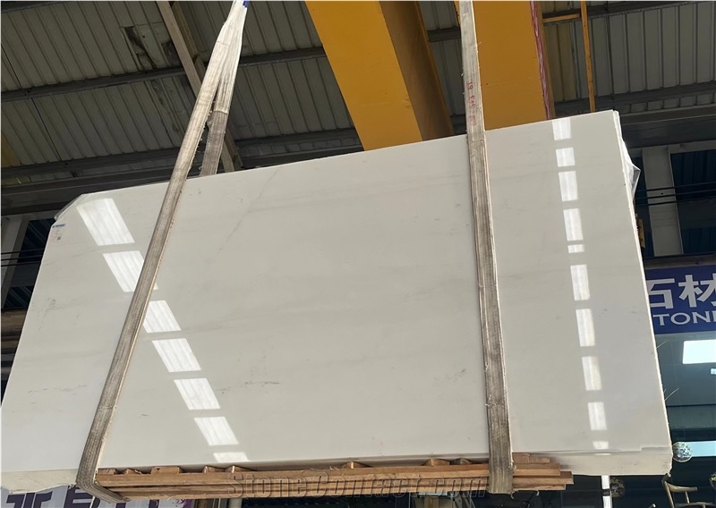 Thassos White Marble Slabs For Hotel Intertior Use