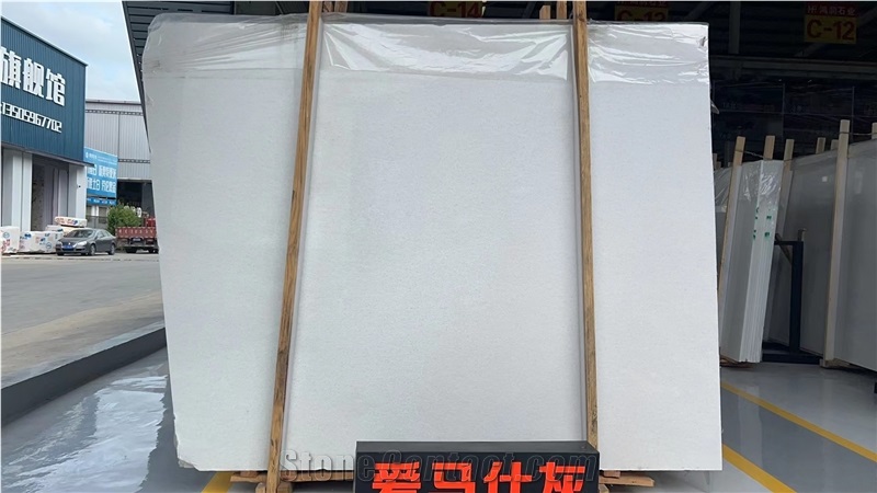Thassos White Marble Slabs For Interior Use