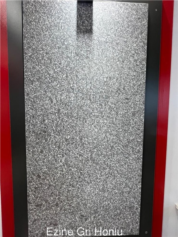 Ezine Grey Granite Honed Finish Slabs And Tiles
