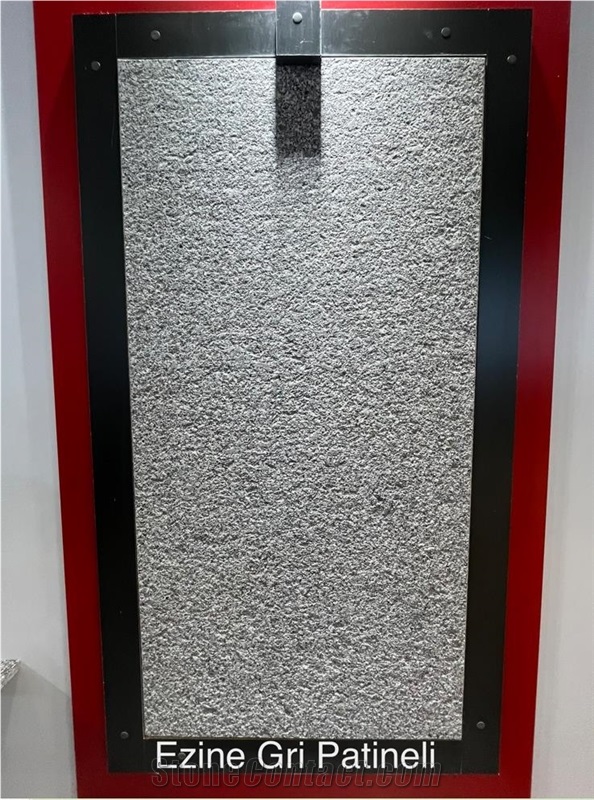 Ezine Grey Granite Sandblasted Tiles