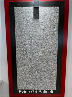 Ezine Grey Granite Sandblasted Tiles