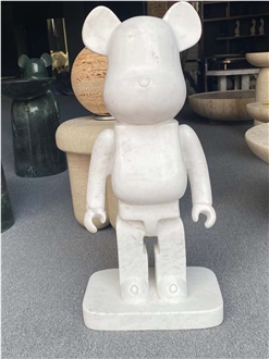 Violent Bear Sculpture