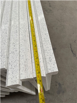 Crystal White Quartz Kitchen Countertops