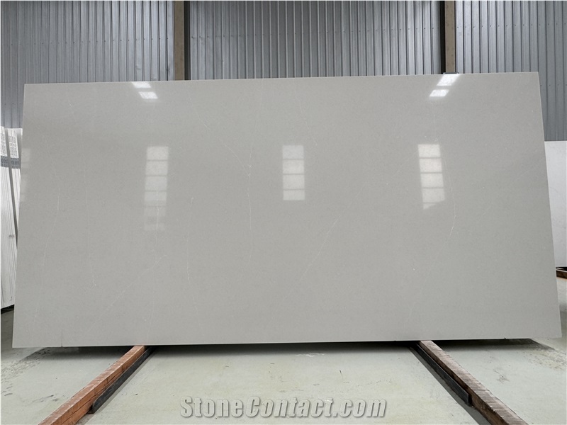 Desert Silver Quartz Slabs Polished