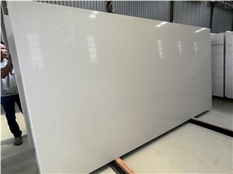 Desert Silver Quartz Slabs Polished