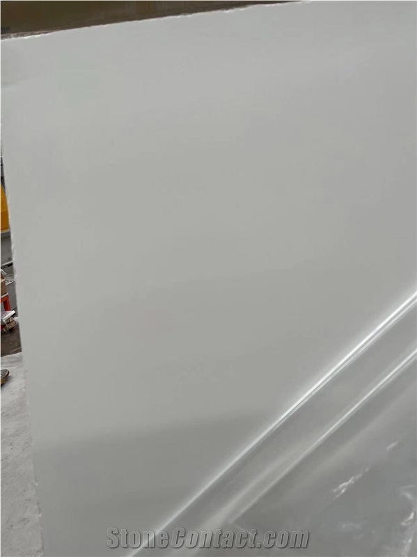 Pure White Quartz Slabs Popular