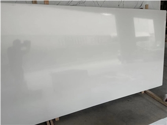 Pure White Quartz Slabs Popular