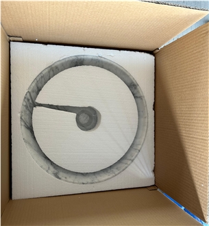 Bianco White Marble Round Wash Basins