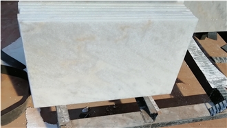 China Bianco White Marble Tiles Polished