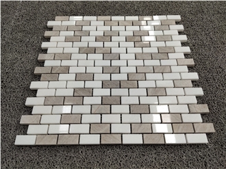 Hamburg Honed Marble Mosaic Tiles