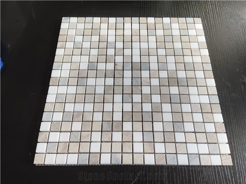 Hamburg Honed Marble Mosaic Tiles