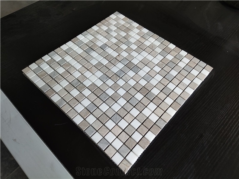 Hamburg Honed Marble Mosaic Tiles