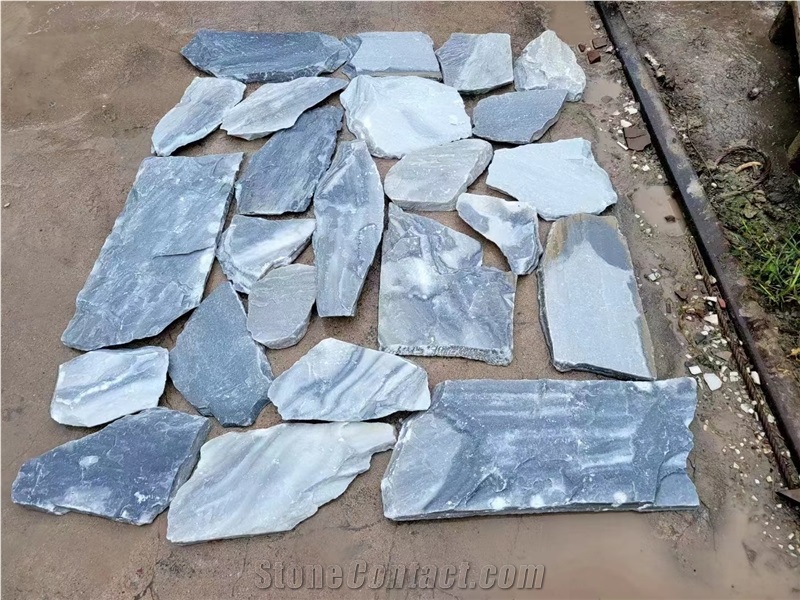 Natural China White Quartzite Crazy Pavers