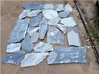 Natural China White Quartzite Crazy Pavers