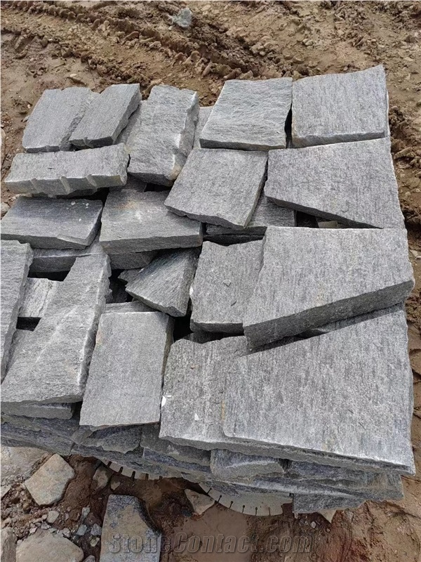 Natural China White Quartzite Crazy Pavers