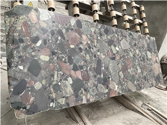 Polished Aquarius Red Granite Slabs